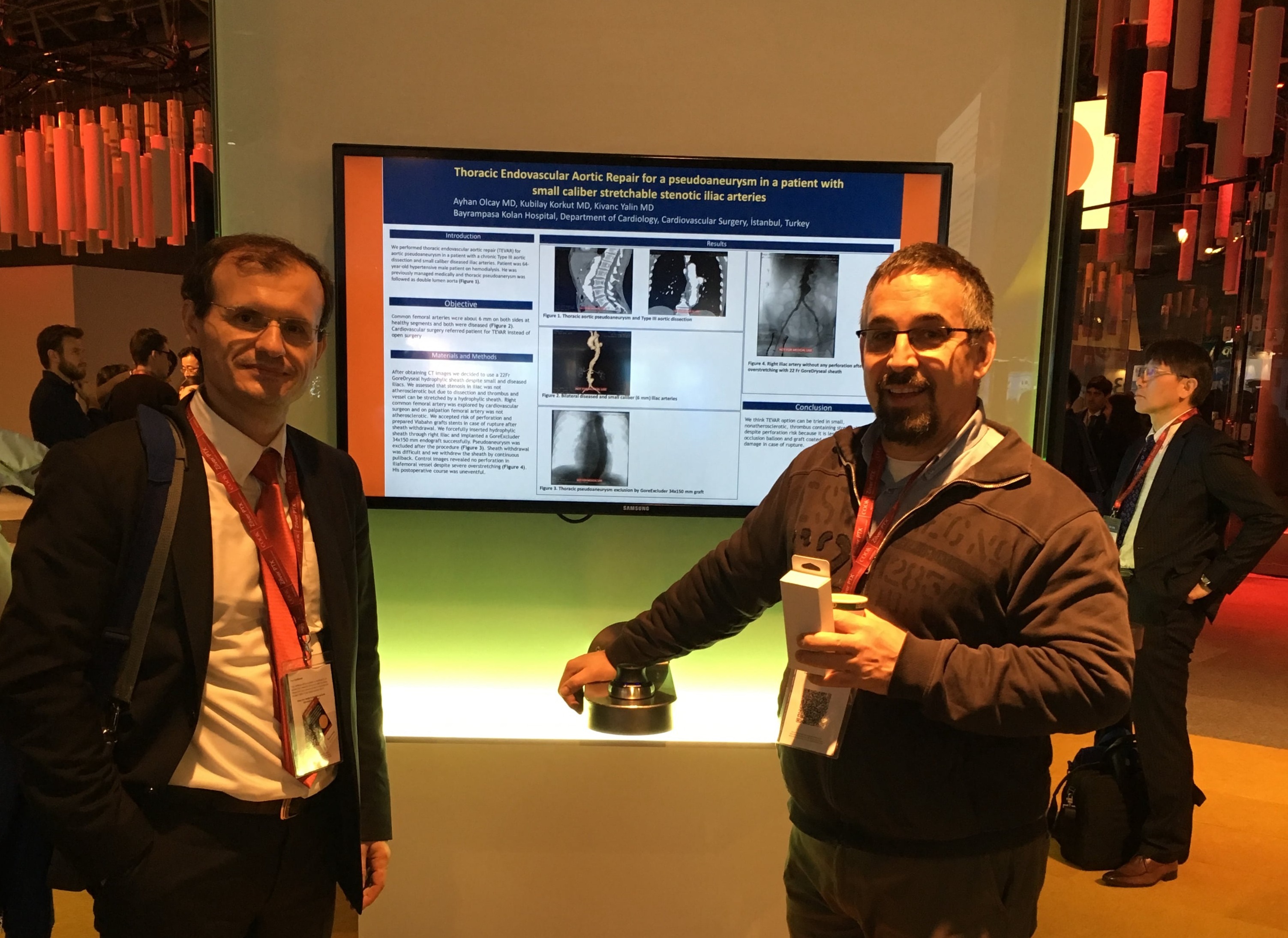 Leipzig, Germany LINC congress endovascular aortic aneurysm intervention case report